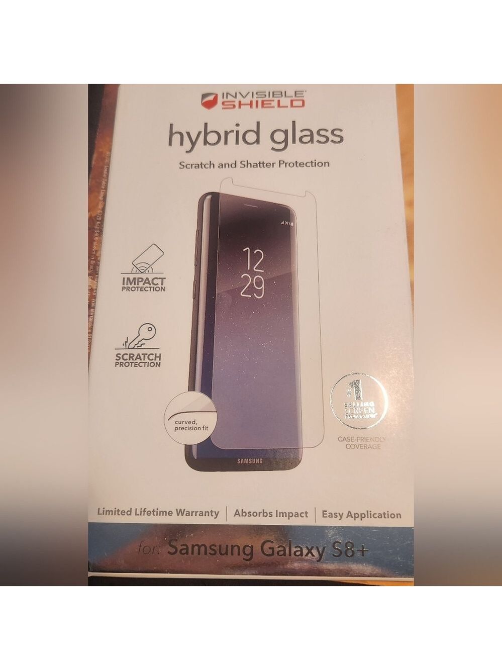 NIB ZAGG InvisibleShield Premiere Glass Screen Protector for Samsung